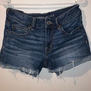 american eagle jean shorts